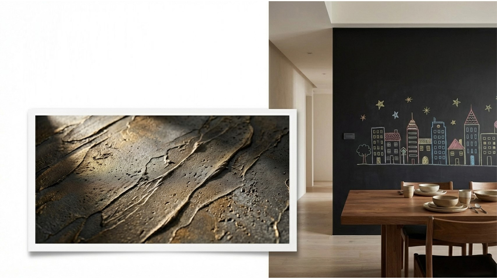 磁性漆與3D漆面牆面設計