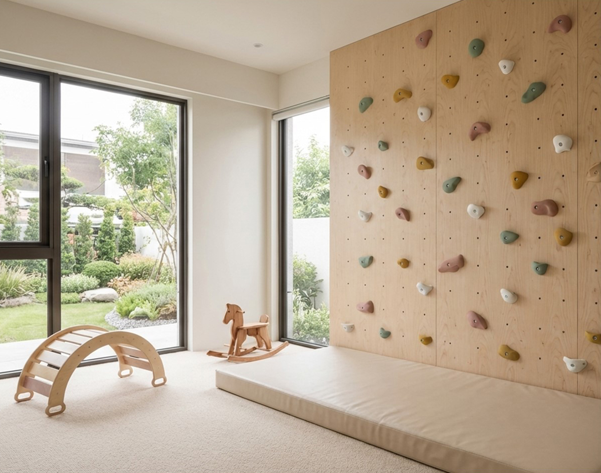 攀岩牆牆面設計