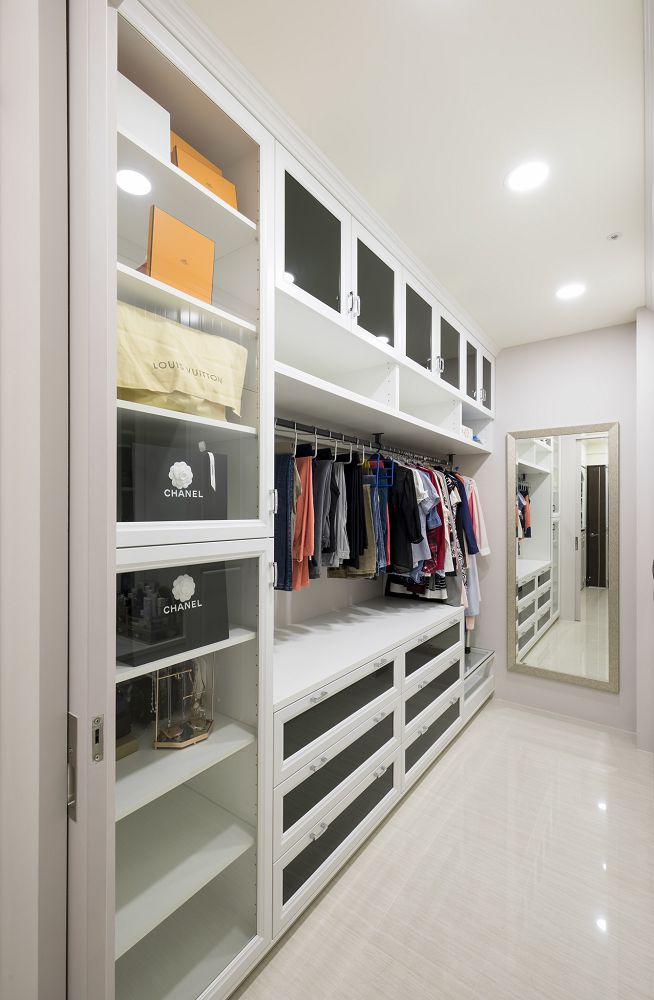 高收納更衣室設計 更衣間裝潢好簡單 室內設計 裝潢設計 巧寓舍計